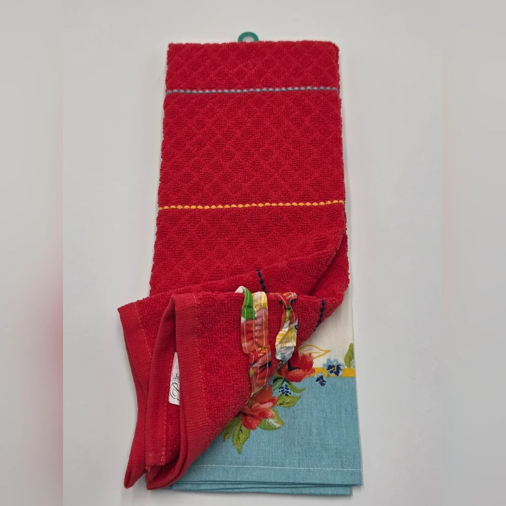 6 Set 2pc The Pioneer Woman Floral Kitchen Towels - Spring Bouquet